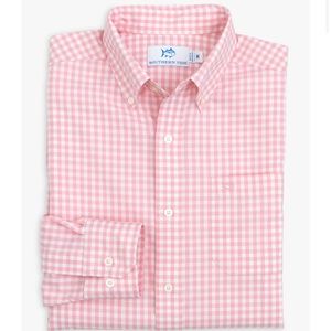 Southern Tide Men’s Heather Hartwell Plaid Intercoastal Sport Shirt